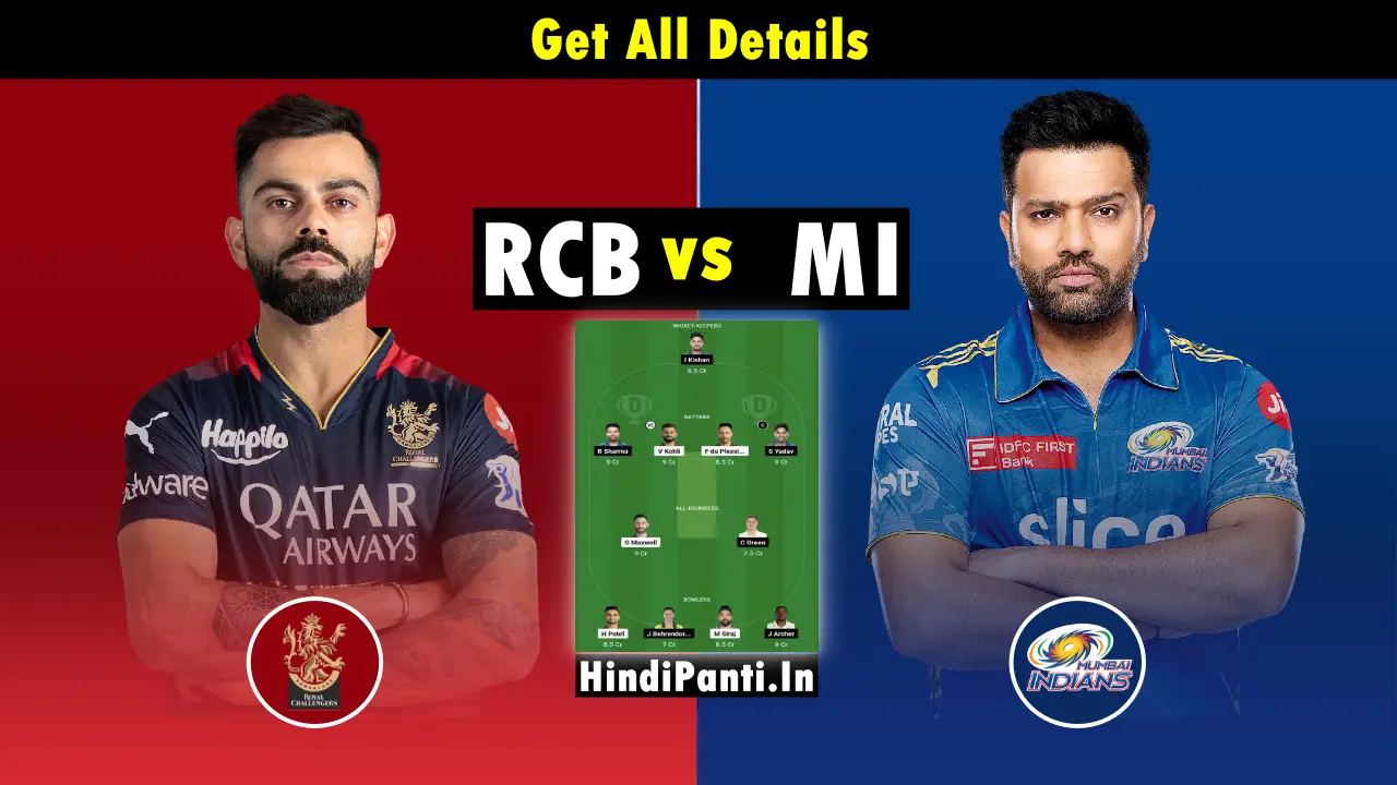 RCB VS MI